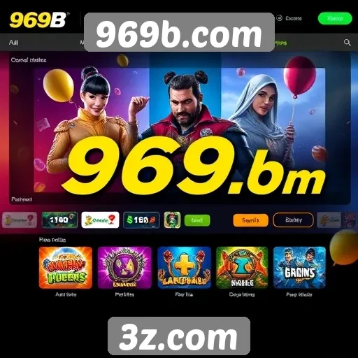 Novas funcionalidades do site 969b.com para jogadores